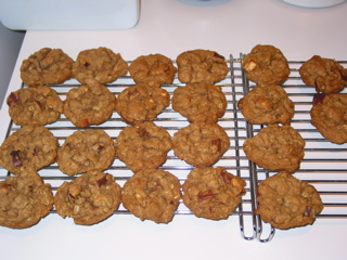 22 Apple Cinnemon Oatmeal Cookies